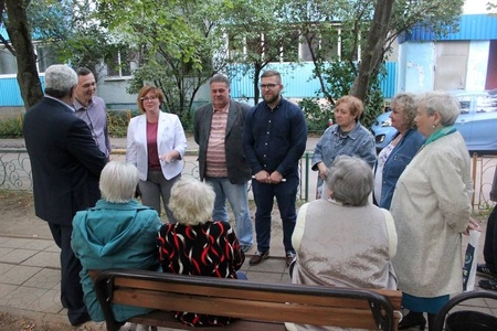 В Краснознаменске состоялась встреча с жителями по актуальным городским вопросам