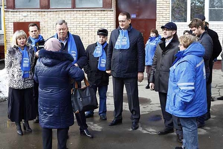 Единороссы отслеживают ход ремонта многоквартирных домов в Королёве